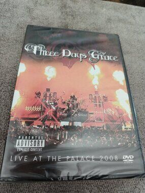 SEALED THREE DAYS GRACE LIVE @ THE PALACE MICHIGAN 2008 DVD